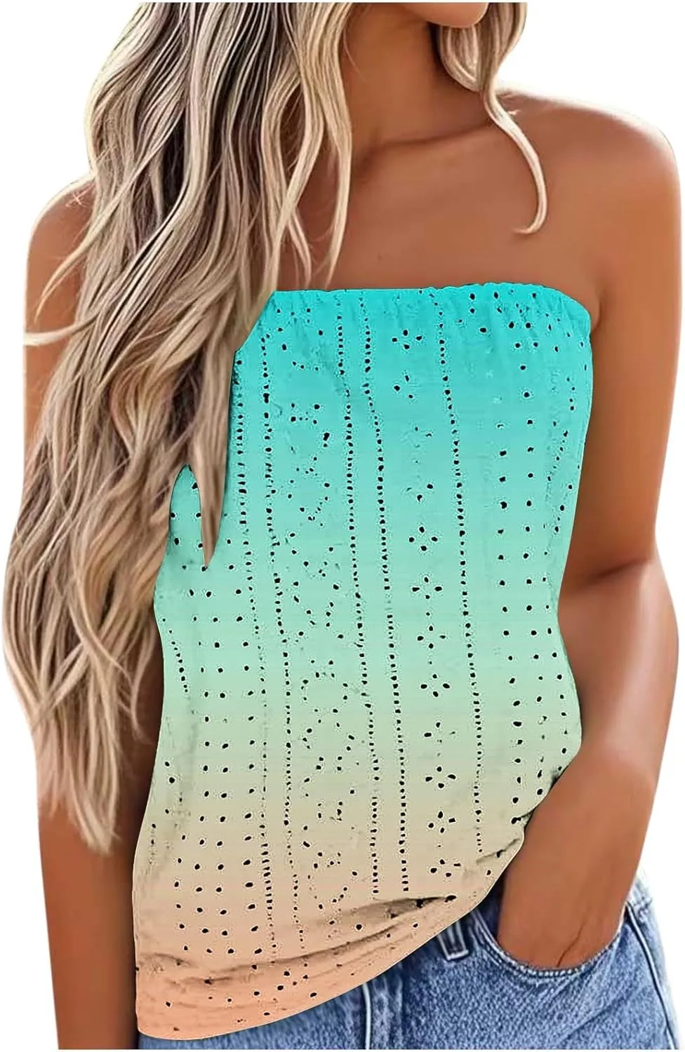 Топ Off The Shoulder для женщин летний Eyelet блузка Floleo
Топ Off The Shoulder для женщин летний Eyelet блузка Floleo