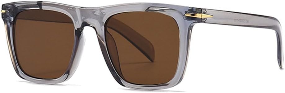 Солнцезащитные очки в стиле ретро 2027 для женщин, модные солнцезащитные очки с заклепками, защита от УФ-излучения UV400 для мужчин, градиентные солнцезащитные очки MTZJH, Grey Tea
Солнцезащитные очки в стиле ретро 2027 для женщин, модные солнцезащитные очки с заклепками, защита от УФ-излучения UV400 для мужчин, градиентные солнцезащитные очки MTZJH, Grey Tea