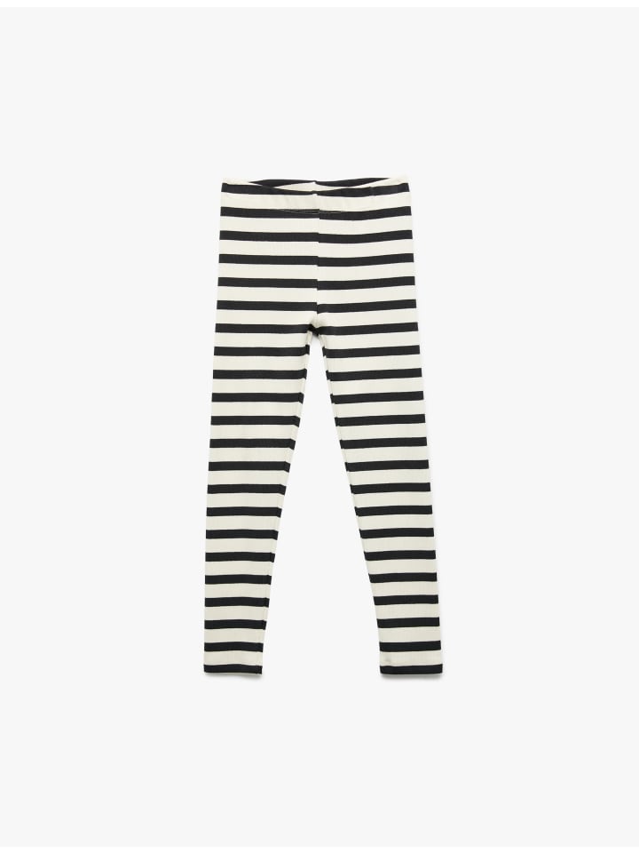 KOTON Черные полосатые леггинсы
KOTON Черные полосатые леггинсы