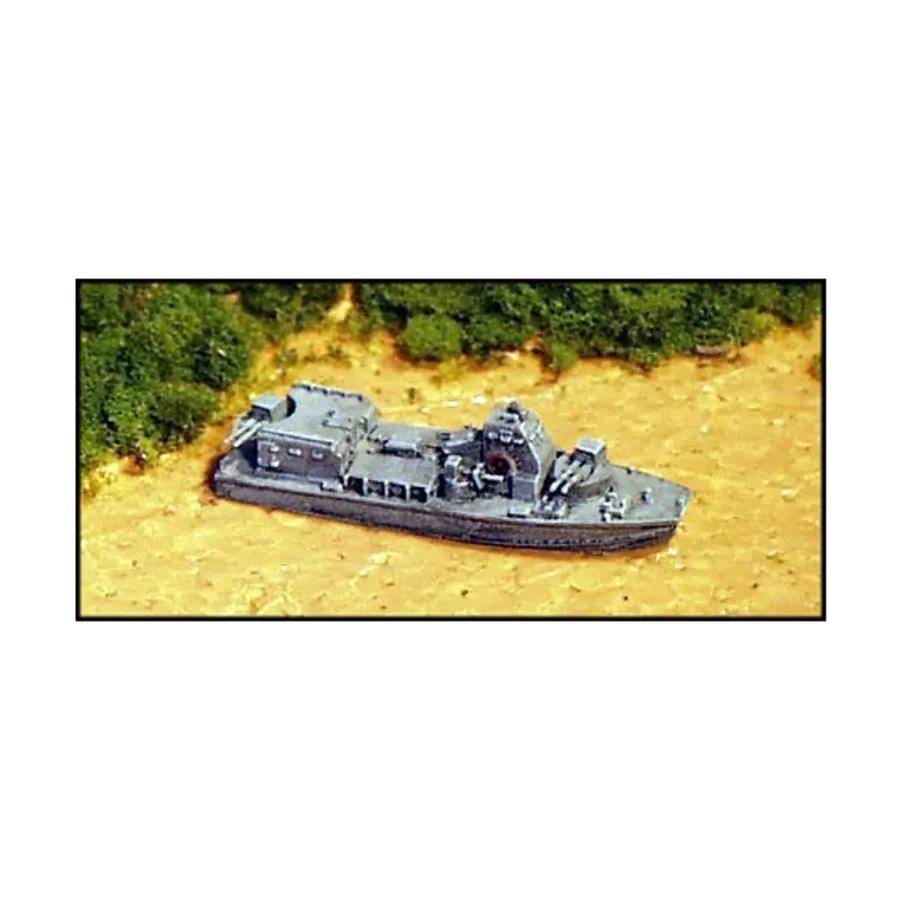 Речной патрульный корабль - АРВН, Modern Micro Armour - Vietnam War - Rivervine Craft (1:285) 
Речной патрульный корабль - АРВН, Modern Micro Armour - Vietnam War - Rivervine Craft (1:285)