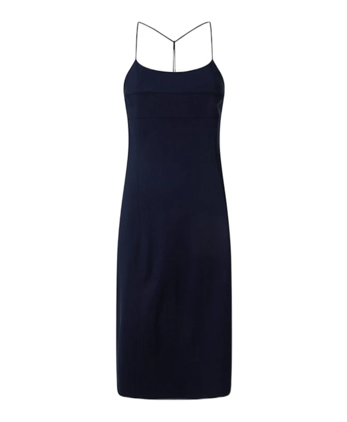 Платье-Комбинация с перекрестной спинкой Calvin Klein, черный
Платье-Комбинация с перекрестной спинкой Calvin Klein, черный