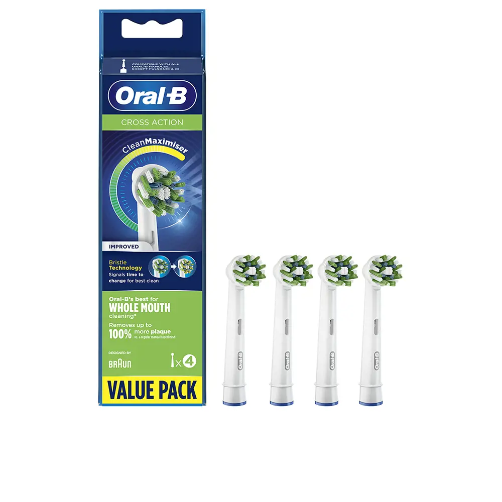 Зубная щетка Cross action cabezales Oral-B, 4 шт.
Зубная щетка Cross action cabezales Oral-B, 4 шт.