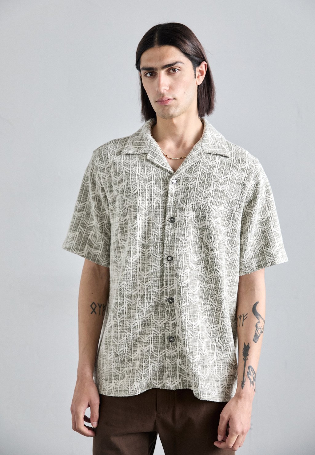 Рубашка JULIO NN.07, зеленый 
Рубашка JULIO NN.07, зеленый