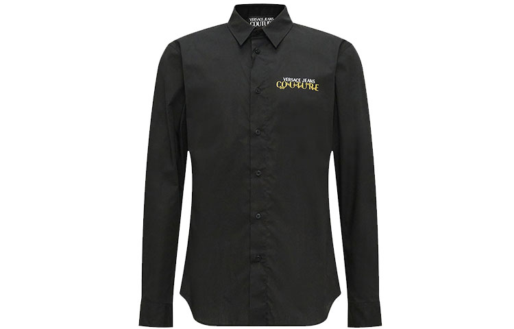 Рубашка с принтом Logo из хлопка VERSACE JEANS COUTURE, черный
Рубашка с принтом Logo из хлопка VERSACE JEANS COUTURE, черный