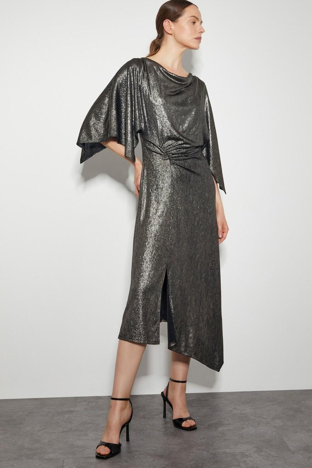 Платье миди из металлизированного джерси Mila с драпировкой Monsoon, золотой
Платье миди из металлизированного джерси Mila с драпировкой Monsoon, золотой