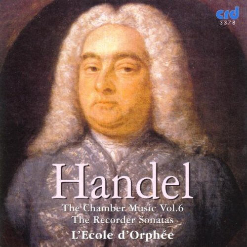 CD диск Handel / L'Ecole D'Orphee: Chamber Music 6: Recorder Sonatas
CD диск Handel / L'Ecole D'Orphee: Chamber Music 6: Recorder Sonatas