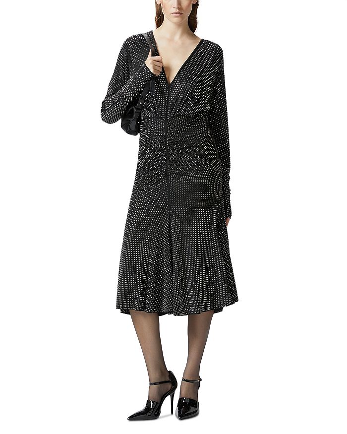 Платье миди Armeni, украшенное стразами PINKO, черный
Платье миди Armeni, украшенное стразами PINKO, черный