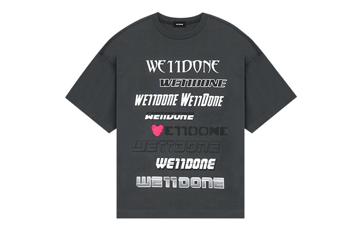Футболка SS23 унисекс серая We11Done, серый
Футболка SS23 унисекс серая We11Done, серый