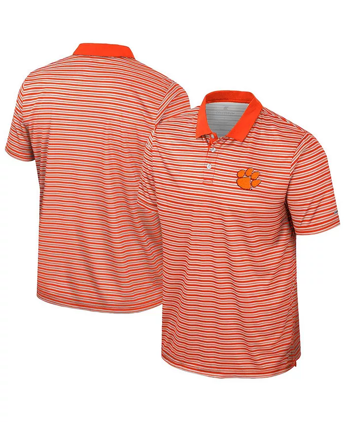 Мужская оранжевая полосатая поло Clemson Tigers Colosseum
Мужская оранжевая полосатая поло Clemson Tigers Colosseum