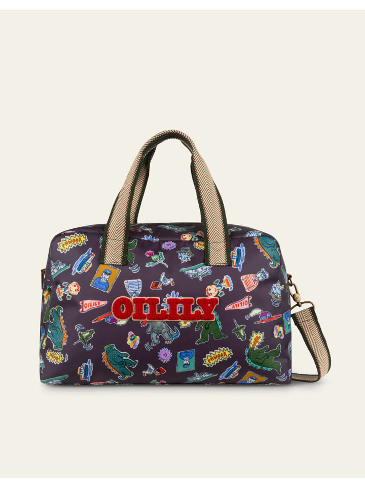 Oilily Спортивная сумка "Алоха" серого цвета
Oilily Спортивная сумка "Алоха" серого цвета