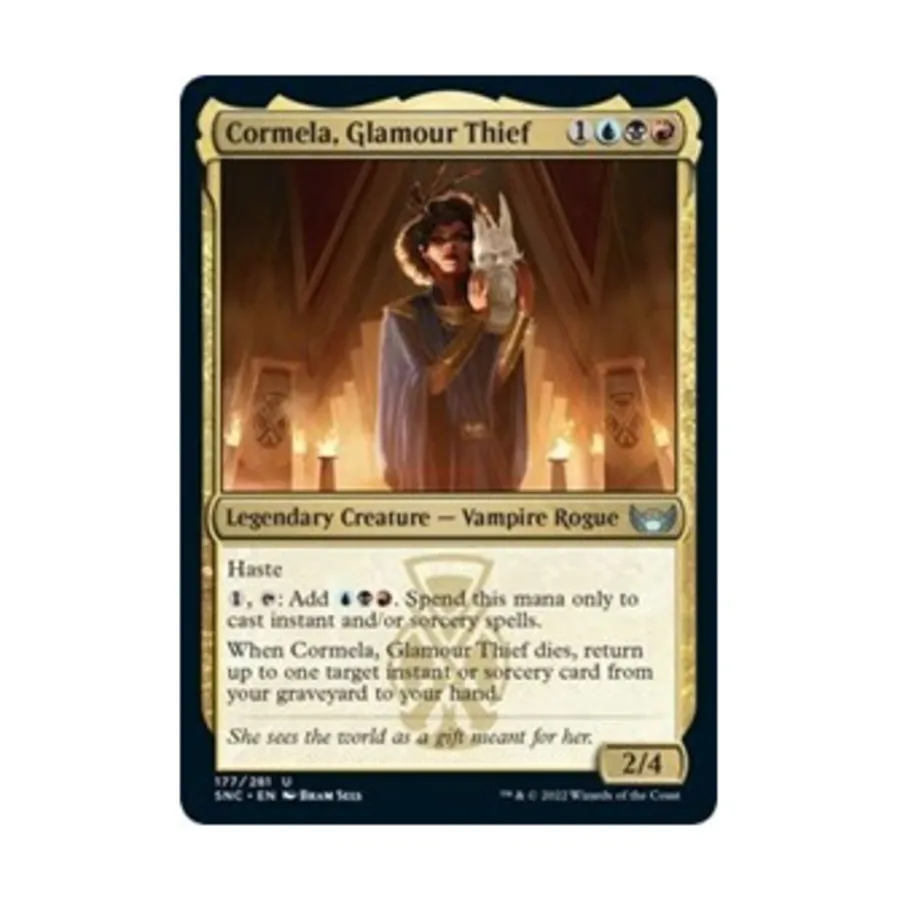 CCG Кормела, Вор Гламура (U), MTG - Streets of New Capenna
CCG Кормела, Вор Гламура (U), MTG - Streets of New Capenna