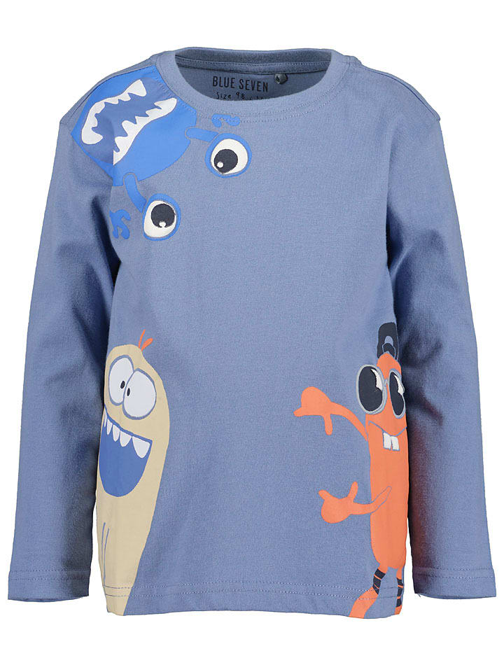 Рубашка с длинным рукавом Blue Seven, синий
Рубашка с длинным рукавом Blue Seven, синий