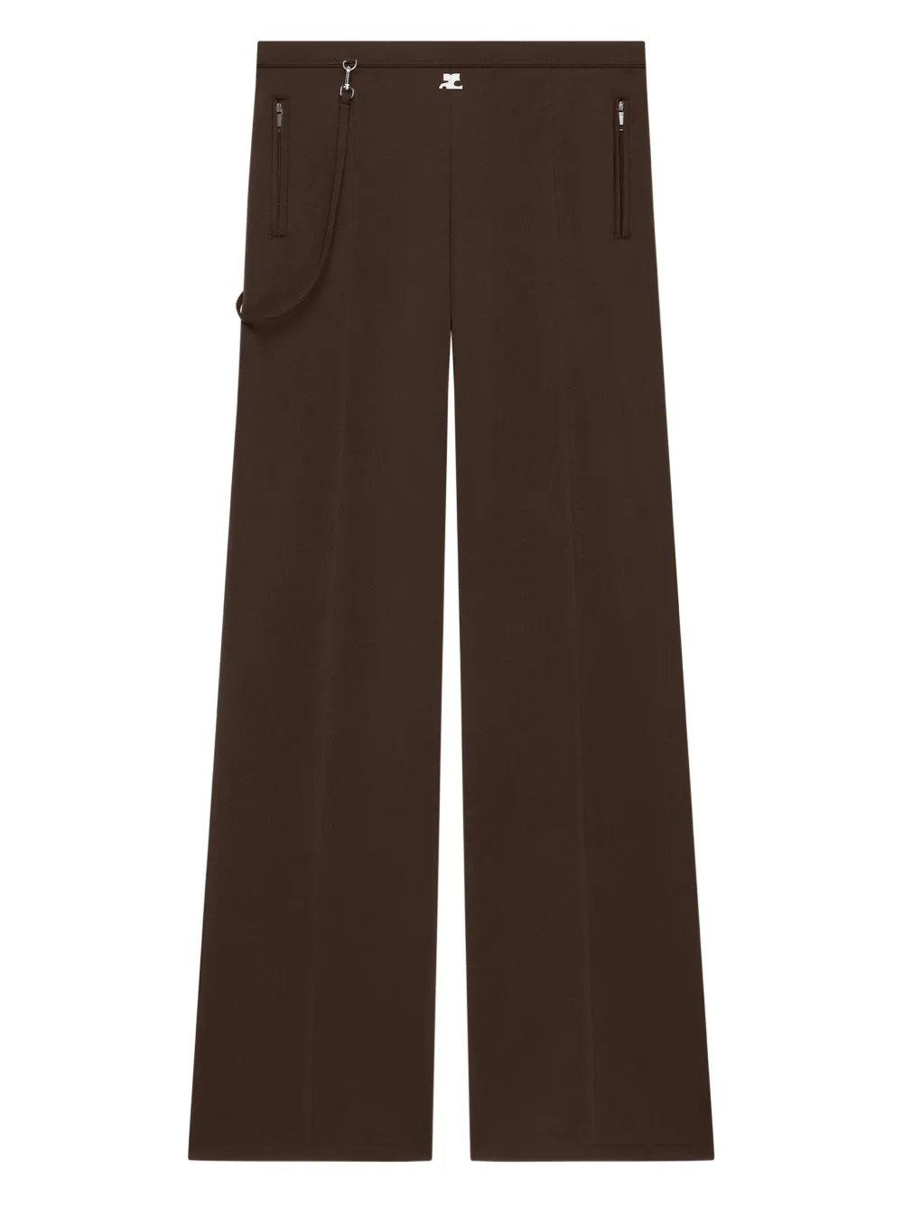 Спортивные брюки с ремешками Courrèges, коричневый
Спортивные брюки с ремешками Courrèges, коричневый