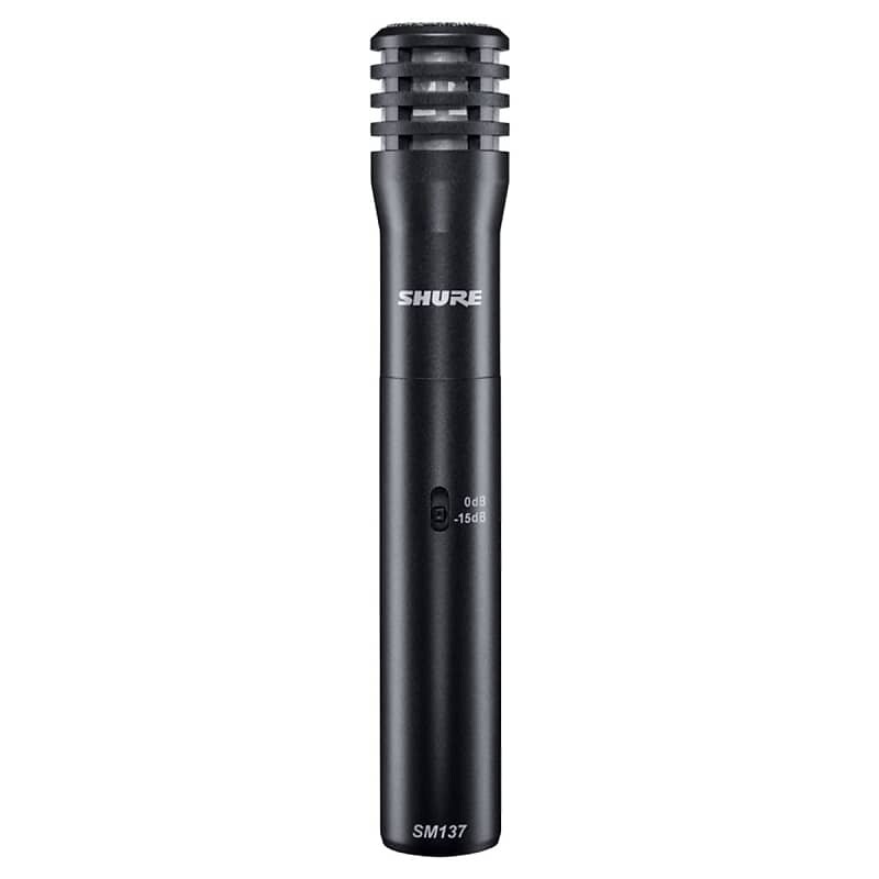 Конденсаторный микрофон Shure SM137-LC
Конденсаторный микрофон Shure SM137-LC