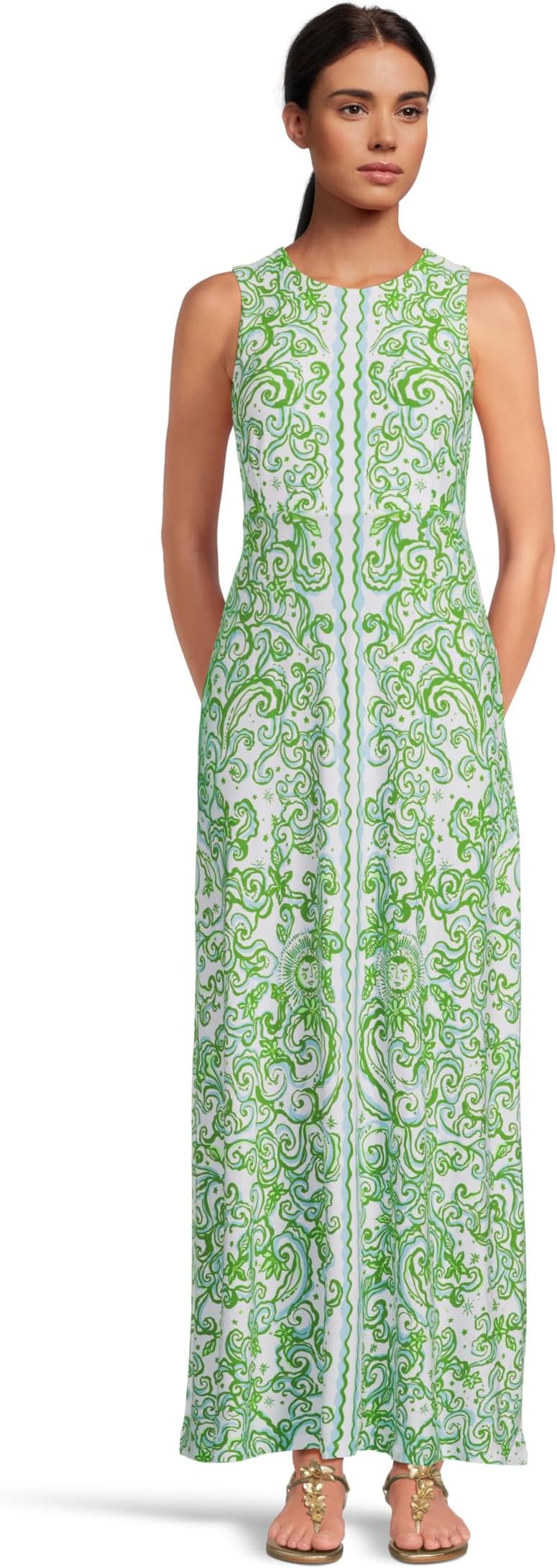 Женское платье макси Ellison Lilly Pulitzer, Resort White Sol Mates Engineered Knit Dress
Женское платье макси Ellison Lilly Pulitzer, Resort White Sol Mates Engineered Knit Dress