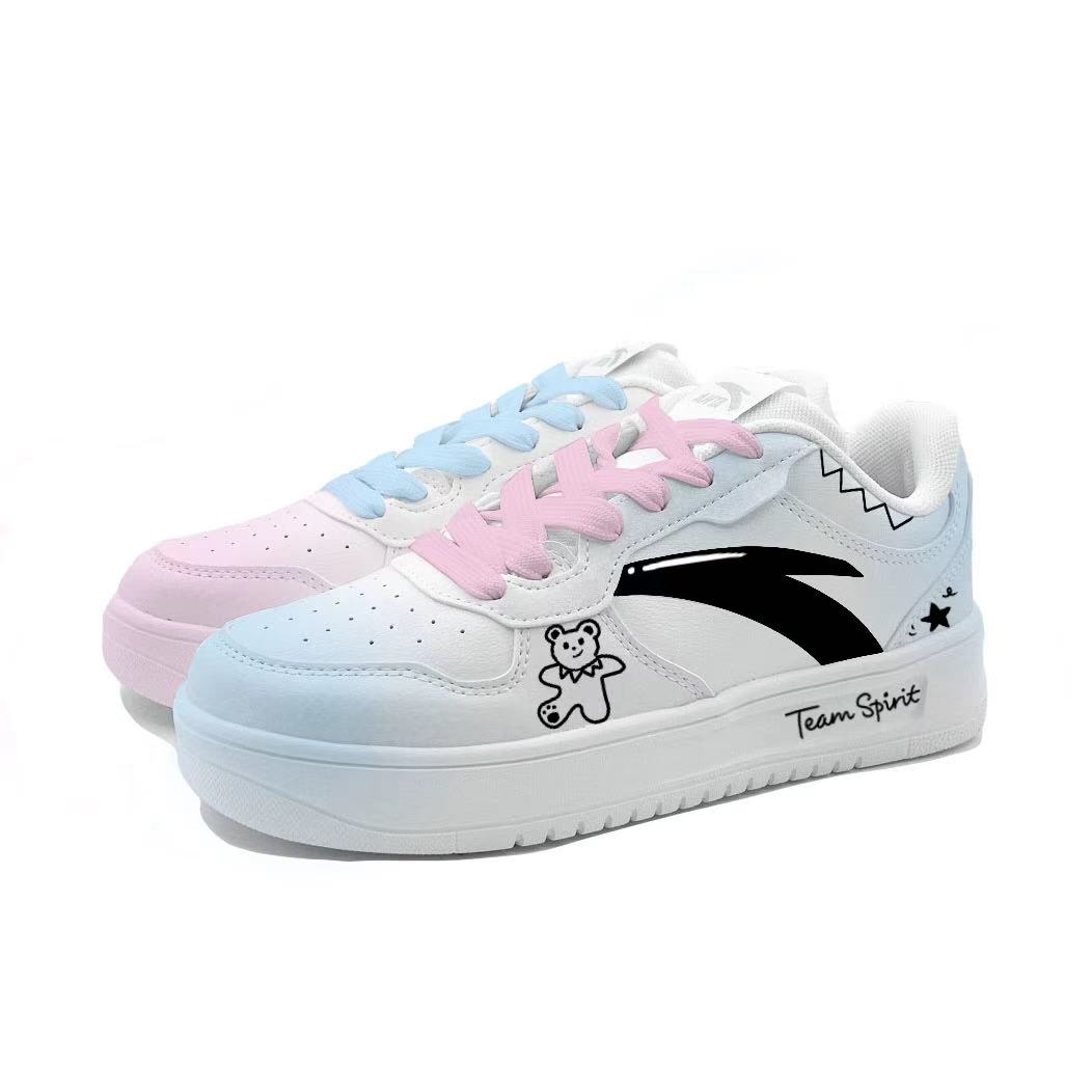 Мужские и женские скейтерские кеды low top с амортизацией, устойчивые к истиранию и скольжению, розовые и , непарные ANTA, розовый
Мужские и женские скейтерские кеды low top с амортизацией, устойчивые к истиранию и скольжению, розовые и , непарные ANTA, розовый