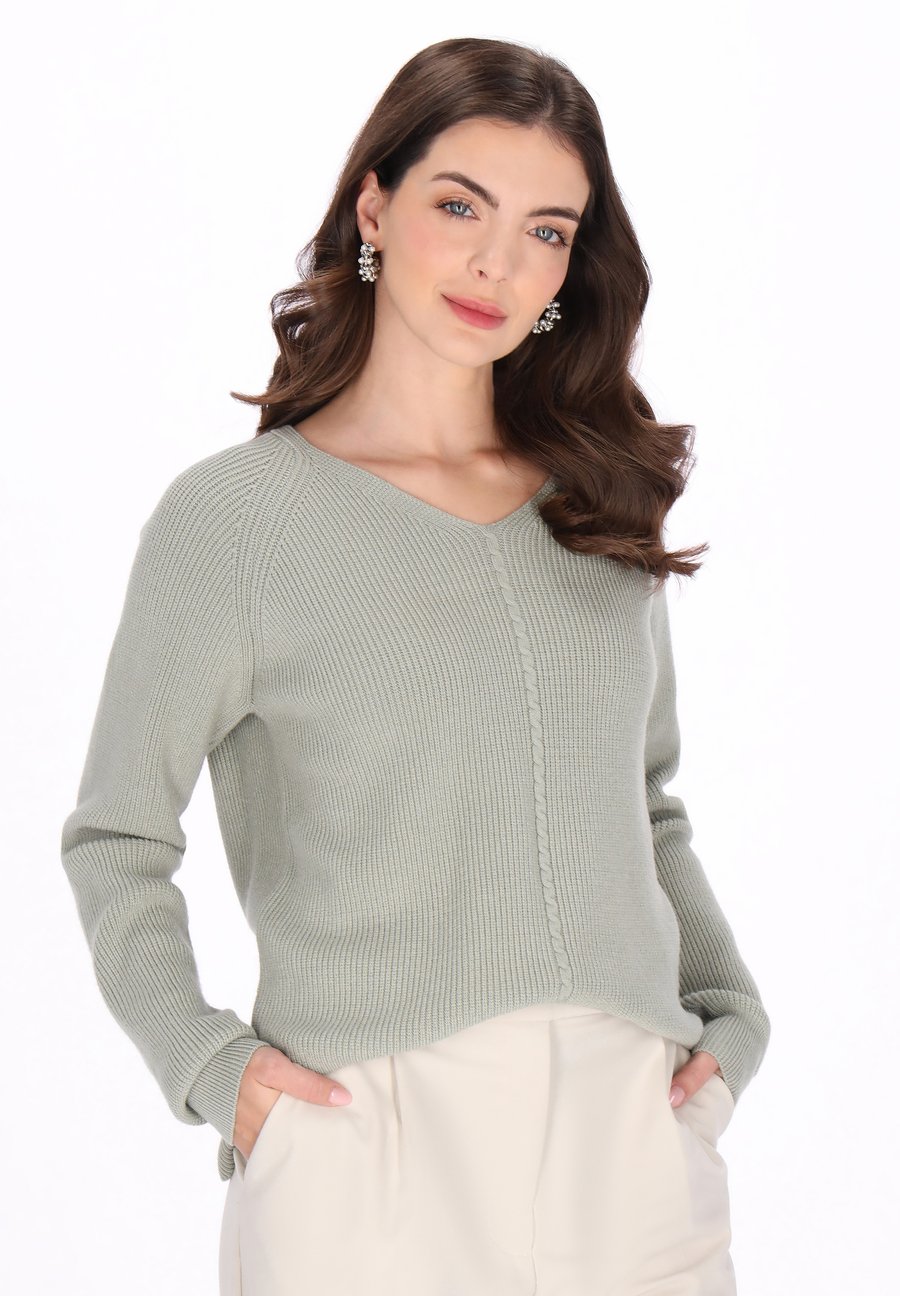 Джемпер usha Jumper, Sage Green/Light Green
Джемпер usha Jumper, Sage Green/Light Green