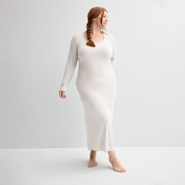 Платье для сна больших размеров Sonoma Goods For Life, белый
Платье для сна больших размеров Sonoma Goods For Life, белый