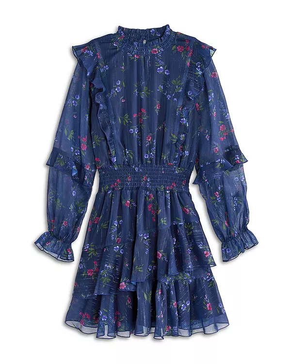 Платье с длинными рукавами и оборками для девочек, для малышек и детей постарше - эксклюзив. Aqua, синий
Платье с длинными рукавами и оборками для девочек, для малышек и детей постарше - эксклюзив. Aqua, синий