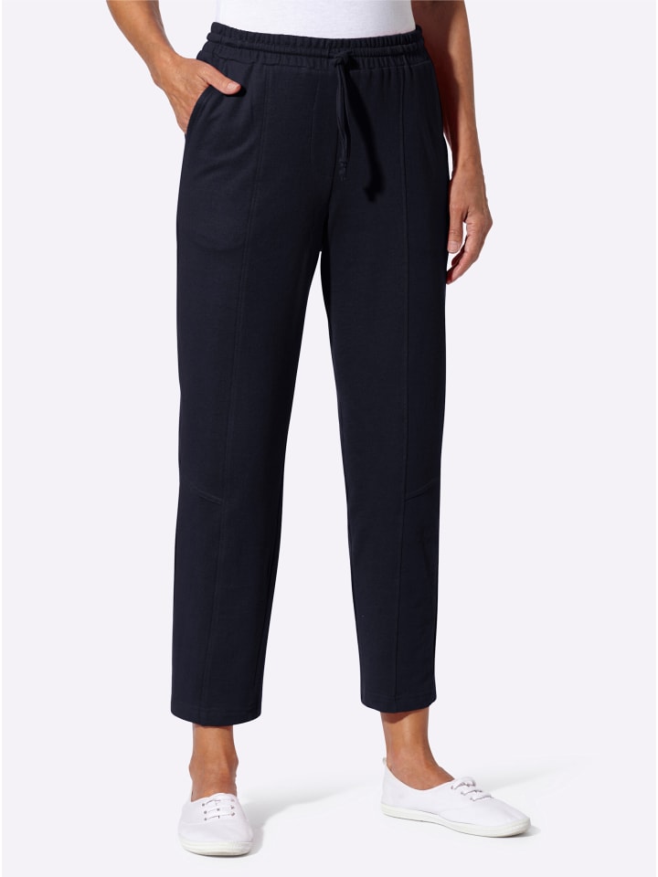 Спортивные штаны темно-синего цвета Sieh an!
Спортивные штаны темно-синего цвета Sieh an!