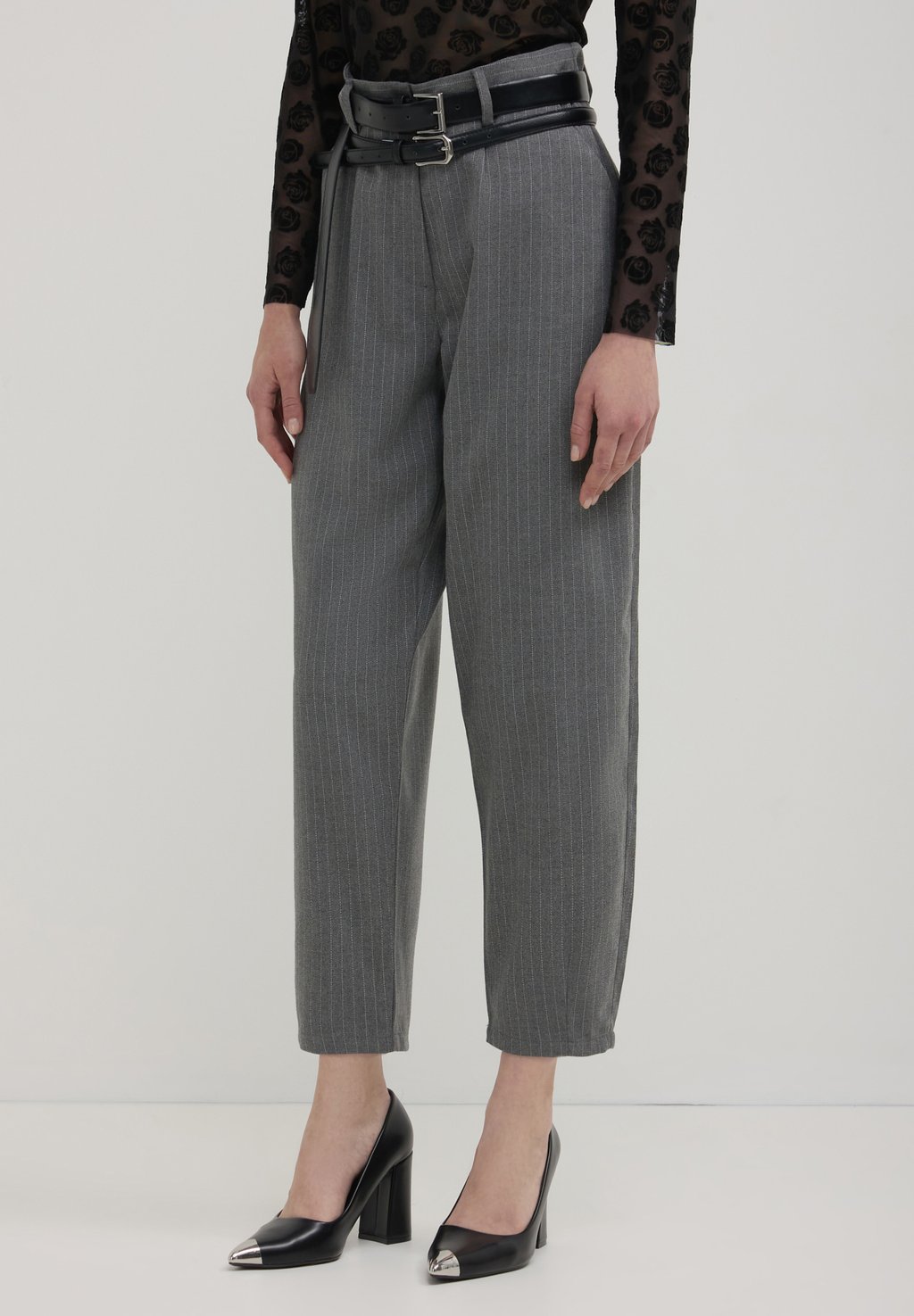 Брюки BALLOON GESSATI Calliope, серый
Брюки BALLOON GESSATI Calliope, серый