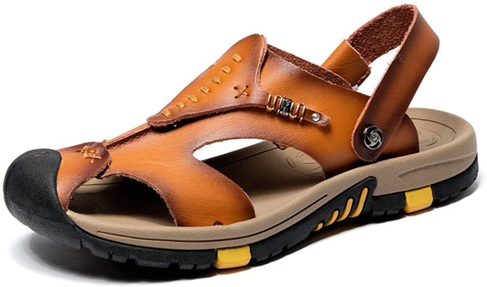 Мужские спортивные кожаные сандалии для улицы, походов, пляжа и рыбалки, противоскользящие, водонепроницаемые, легкие и дышащие Asifn, коричневый
Мужские спортивные кожаные сандалии для улицы, походов, пляжа и рыбалки, противоскользящие, водонепроницаемые, легкие и дышащие Asifn, коричневый