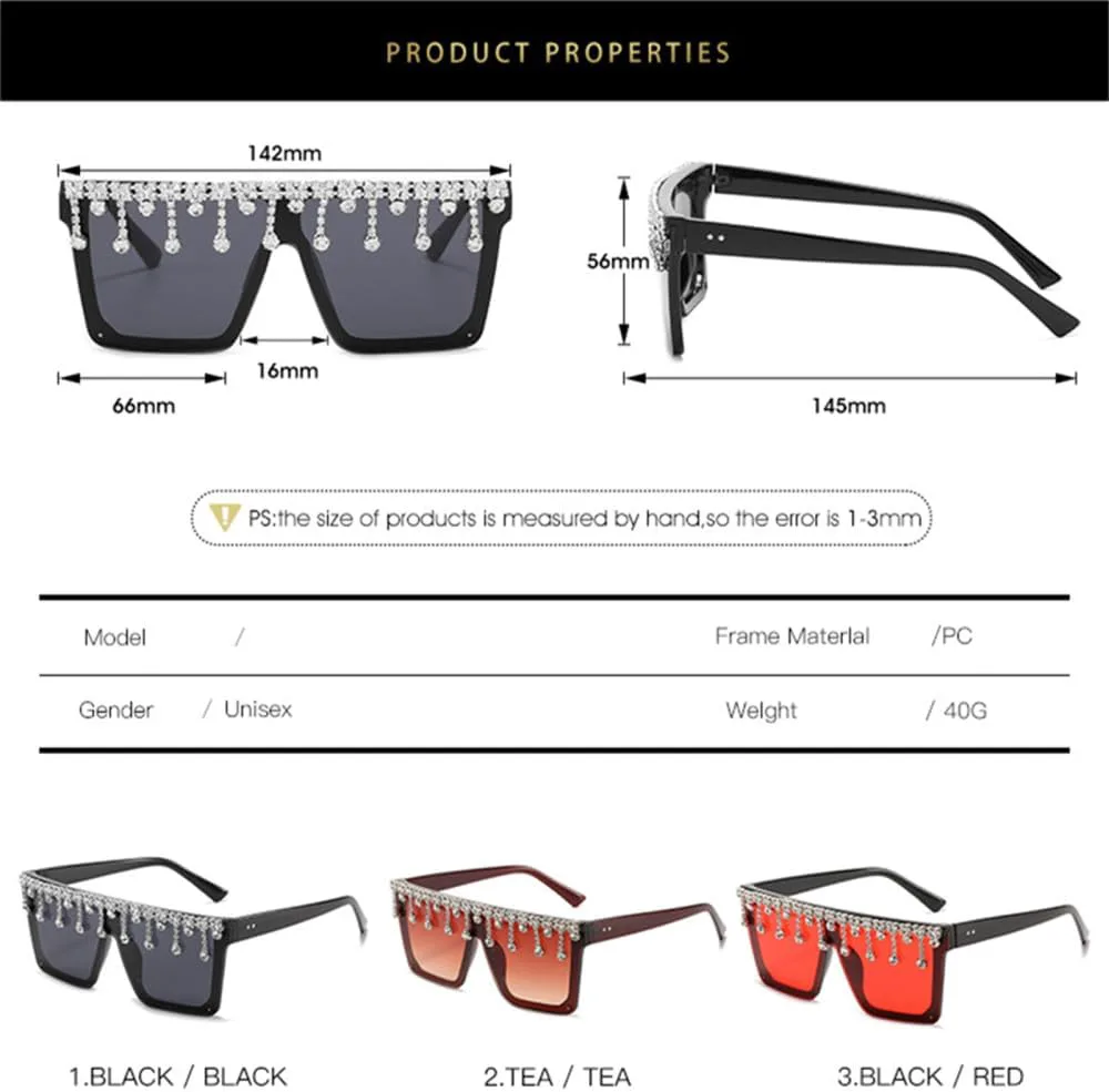 Ретро-солнцезащитные очки с бриллиантами 2027 года для женщин и мужчин, в стиле стимпанк, с большой оправой, защита от ультрафиолета UV400 MTZJH, Black Silver
Ретро-солнцезащитные очки с бриллиантами 2027 года для женщин и мужчин, в стиле стимпанк, с большой оправой, защита от ультрафиолета UV400 MTZJH, Black Silver