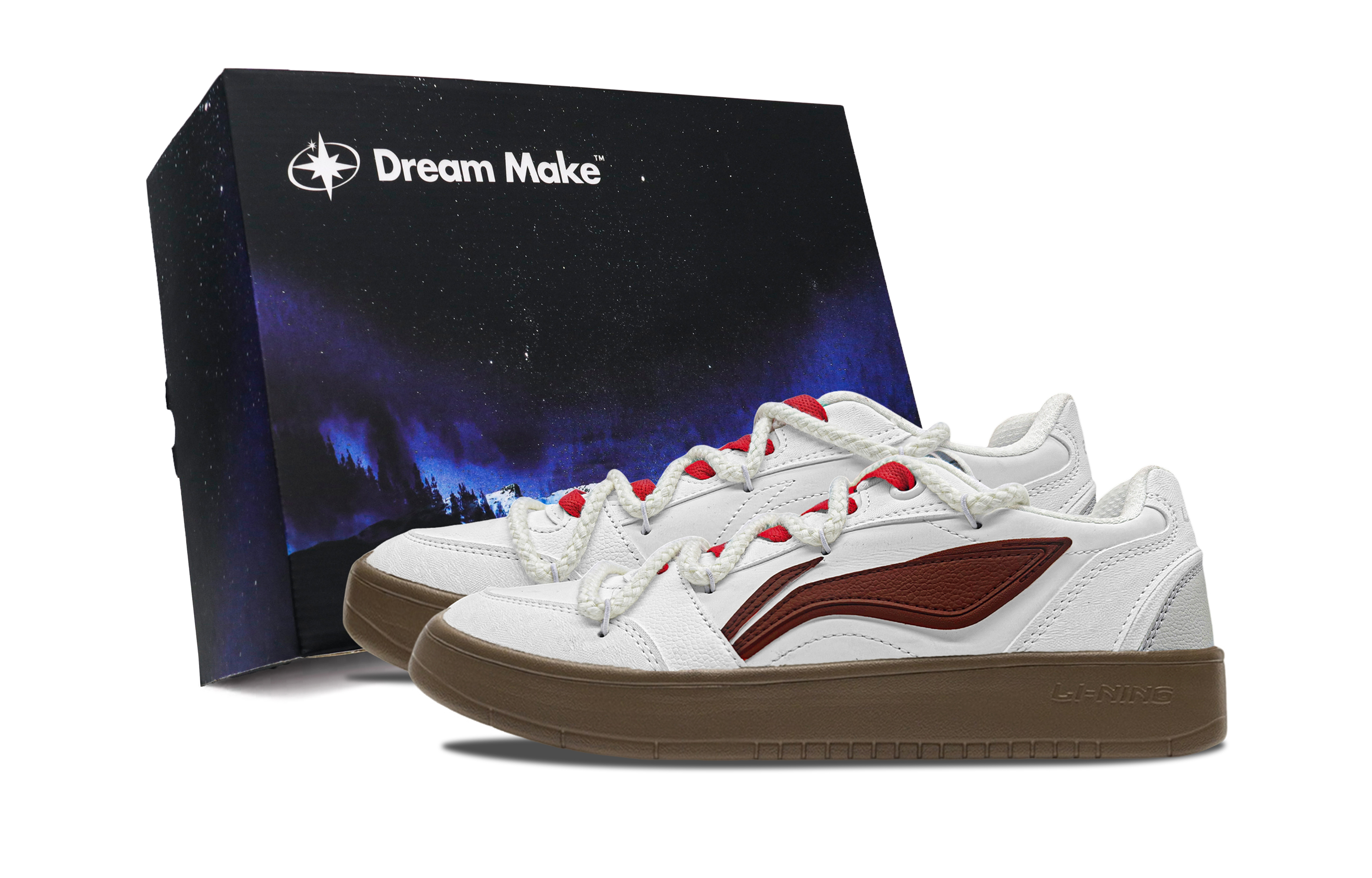 LINING Кроссовки для скейтбординга Yuanbao V3 с дышащим покрытием, нескользящие, низкие, мужские, красные, белые
LINING Кроссовки для скейтбординга Yuanbao V3 с дышащим покрытием, нескользящие, низкие, мужские, красные, белые