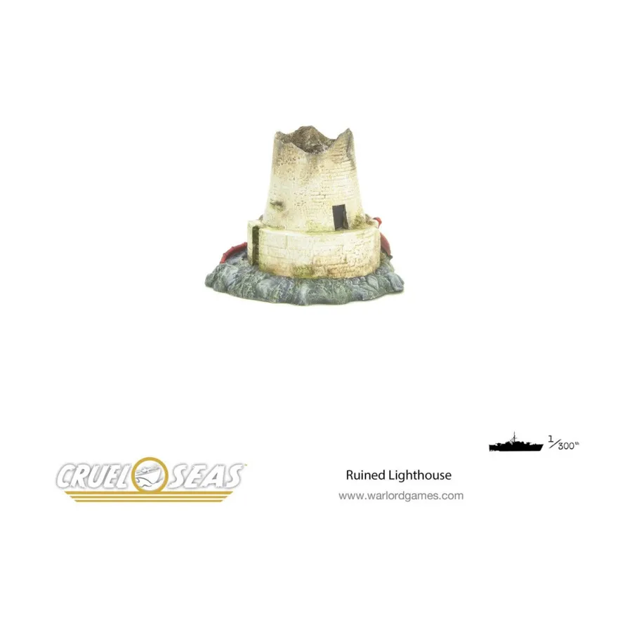 Жестокие моря - Разрушенный маяк, Cruel Seas (1/300)
Жестокие моря - Разрушенный маяк, Cruel Seas (1/300)