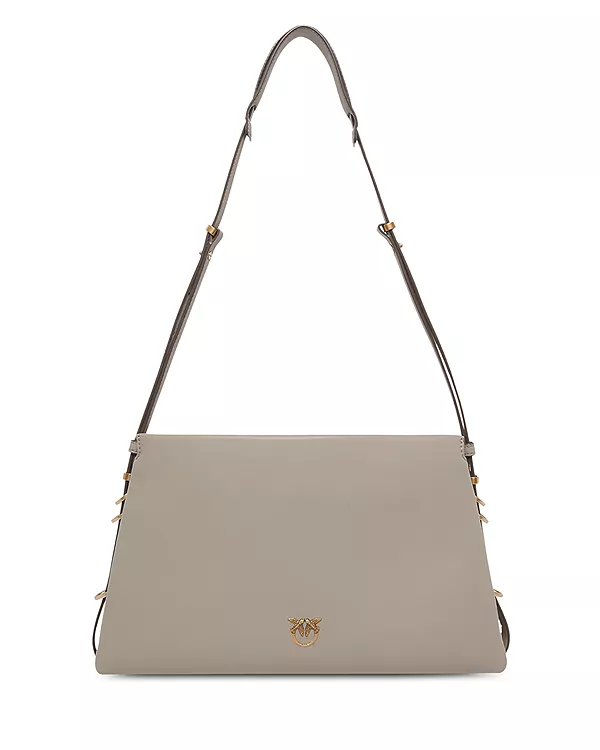 Сумка через плечо из телячьей кожи Triplet Pinko, бежевый
Сумка через плечо из телячьей кожи Triplet Pinko, бежевый