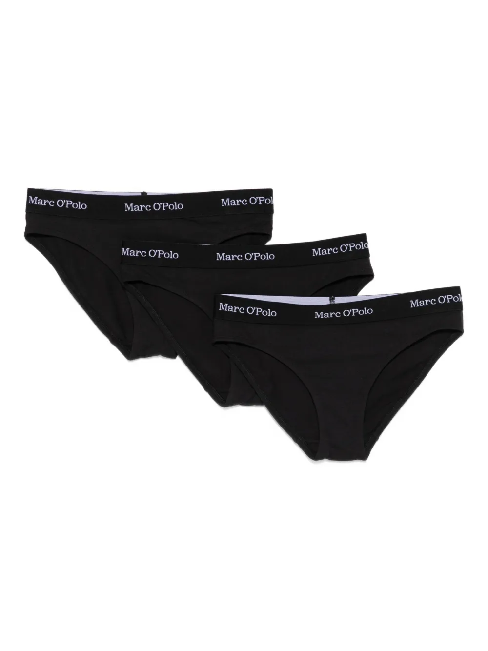 Комплект из трех трусов-брифов с логотипом Marc O'Polo, черный
Комплект из трех трусов-брифов с логотипом Marc O'Polo, черный