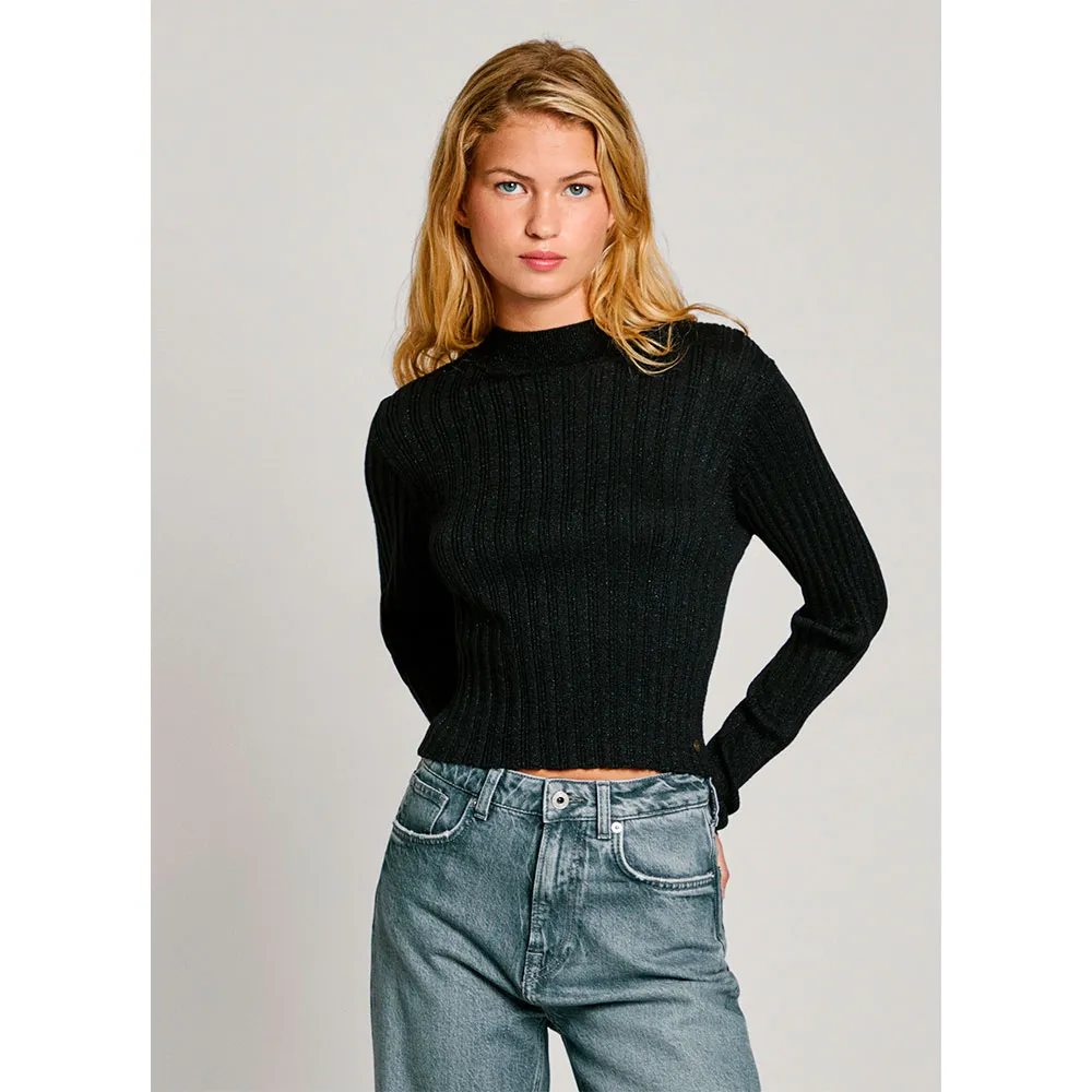 Свитер Pepe Jeans Nicole, черный
Свитер Pepe Jeans Nicole, черный