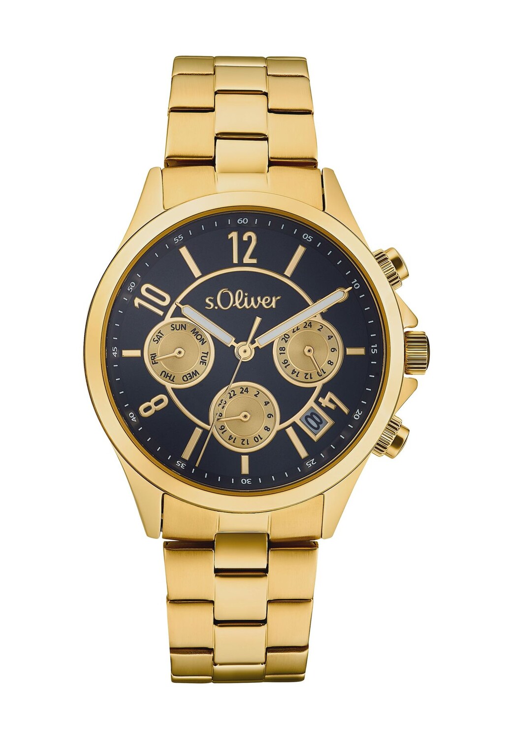 Женские многофункциональные часы 2033555 s.Oliver, золото
Женские многофункциональные часы 2033555 s.Oliver, золото