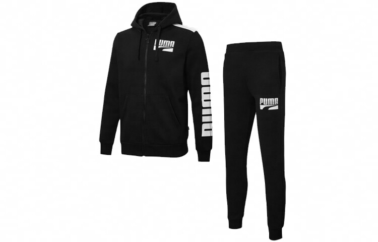 Мужская повседневная спортивная одежда Puma, Черный 
Мужская повседневная спортивная одежда Puma, Черный