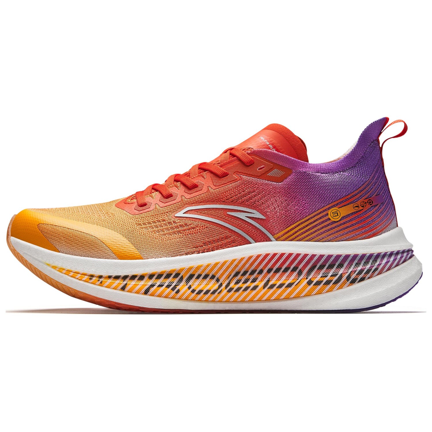 Кроссовки мужские с низким верхом цвета электрик-золотистый мандарин / огненно-оранжевый / пурпурный середины осени Anta
Кроссовки мужские с низким верхом цвета электрик-золотистый мандарин / огненно-оранжевый / пурпурный середины осени Anta