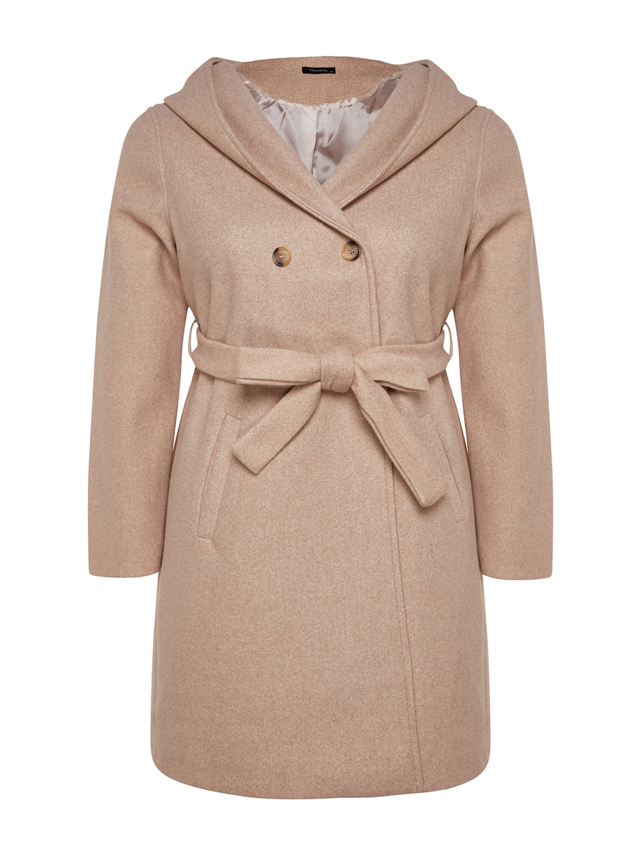 Пальто межсезонное Trendyol Curve, бежевый
Пальто межсезонное Trendyol Curve, бежевый