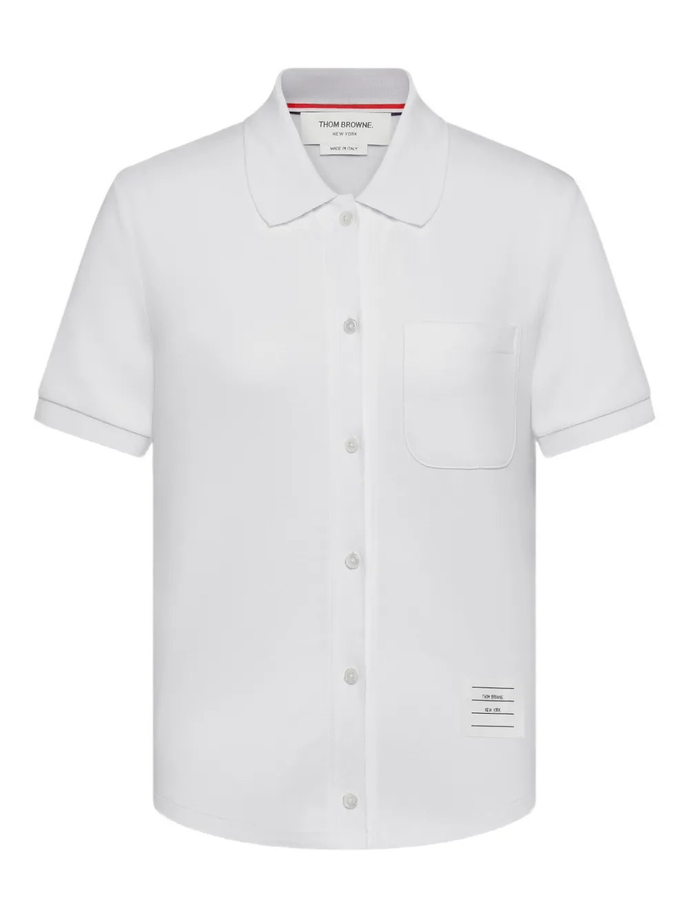 Рубашка с короткими рукавами Thom Browne, белый
Рубашка с короткими рукавами Thom Browne, белый