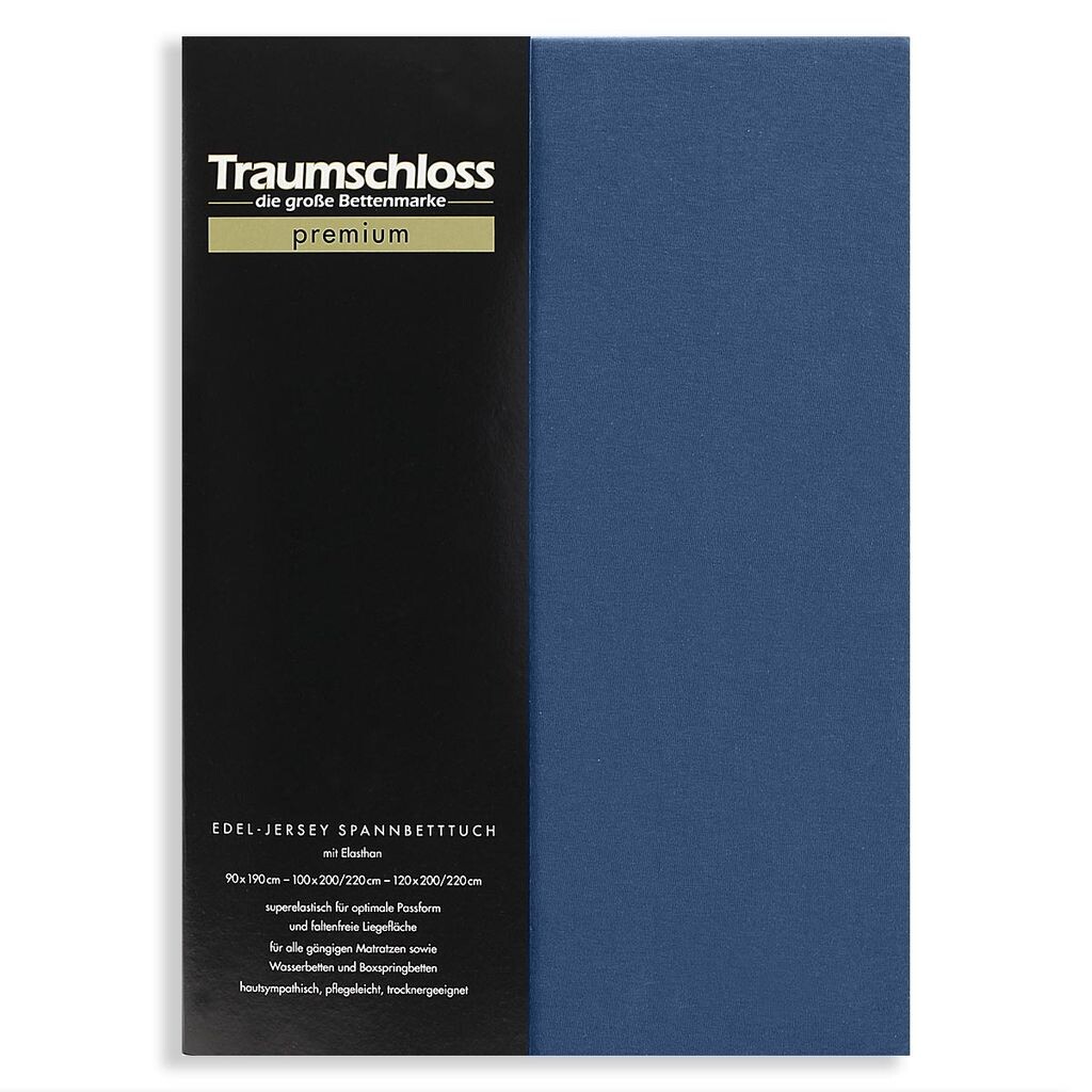 Простыня Traumschloss premium из благородного джерси 90-120 x 200-220 см, темно-синяя, 165 г/м², 95 % чесаный хлопок Mako, 5 % эластан, Синий, Простыня Traumschloss premium из благородного джерси 90-120 x 200-220 см, темно-синяя, 165 г/м², 95 % чесаный хл
Простыня Traumschloss premium из благородного джерси 90-120 x 200-220 см, темно-синяя, 165 г/м², 95 % чесаный хлопок Mako, 5 % эластан, Синий, Простыня Traumschloss premium из благородного джерси 90-120 x 200-220 см, темно-синяя, 165 г/м², 95 % чесаный хл