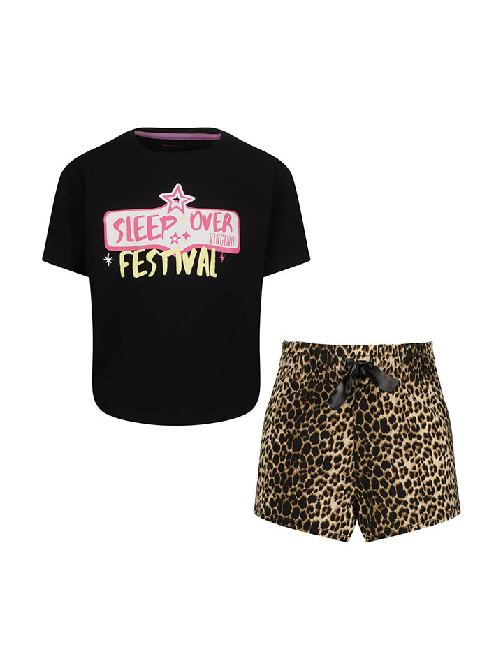 Vingino Черно-бежевая пижама
Vingino Черно-бежевая пижама