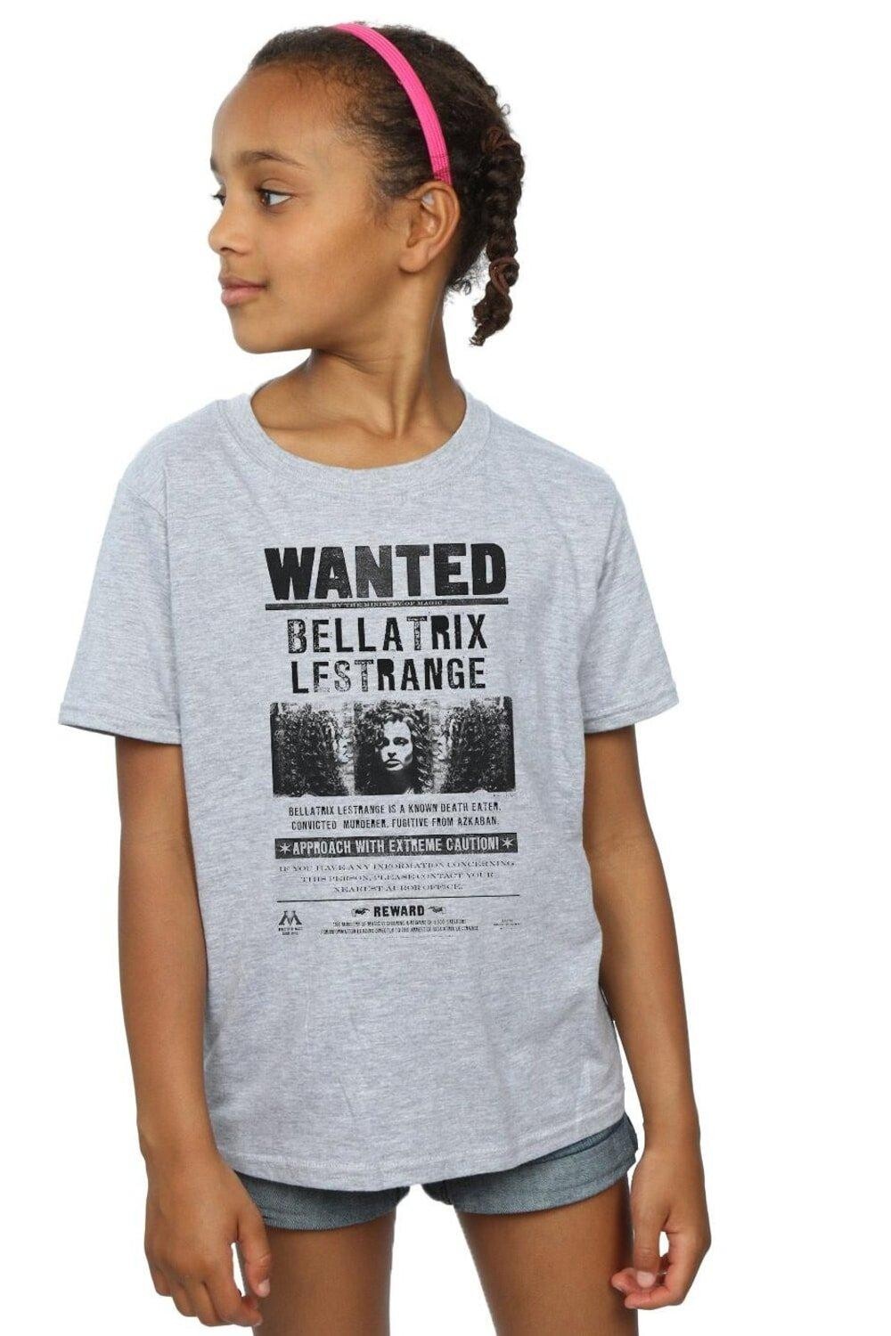Хлопковая футболка с плакатом «Разыскивается Беллатриса Лестрейндж» Harry Potter, серый
Хлопковая футболка с плакатом «Разыскивается Беллатриса Лестрейндж» Harry Potter, серый