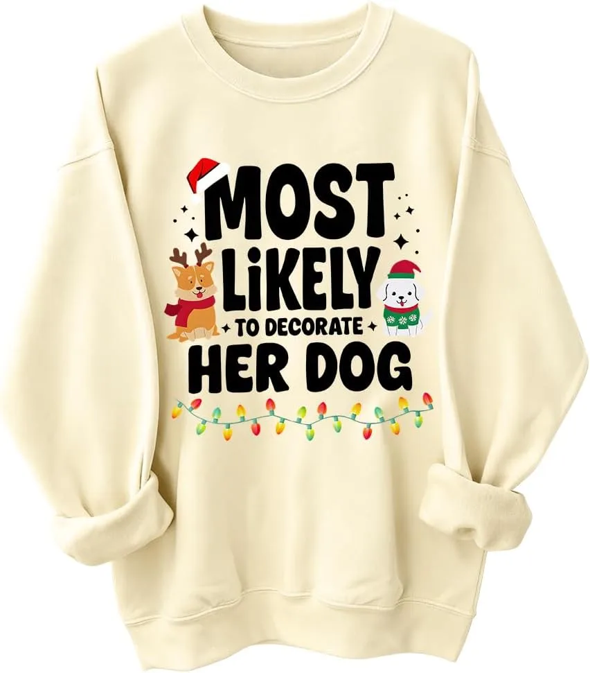 Свитшот для собаки "Most Likely To" woati
Свитшот для собаки "Most Likely To" woati