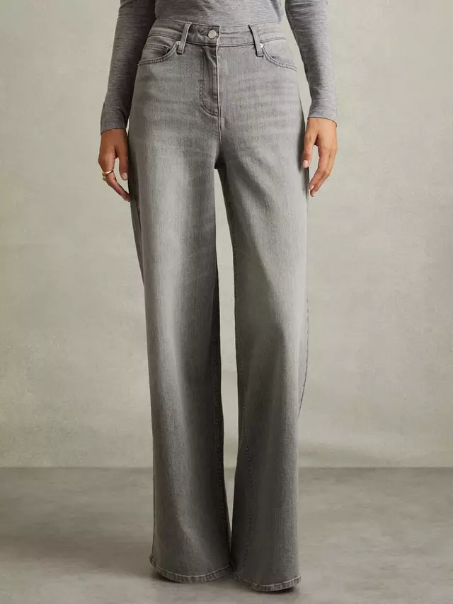 Джинсы Reiss Petite Crete Wide Leg, цвет washed/grey
Джинсы Reiss Petite Crete Wide Leg, цвет washed/grey