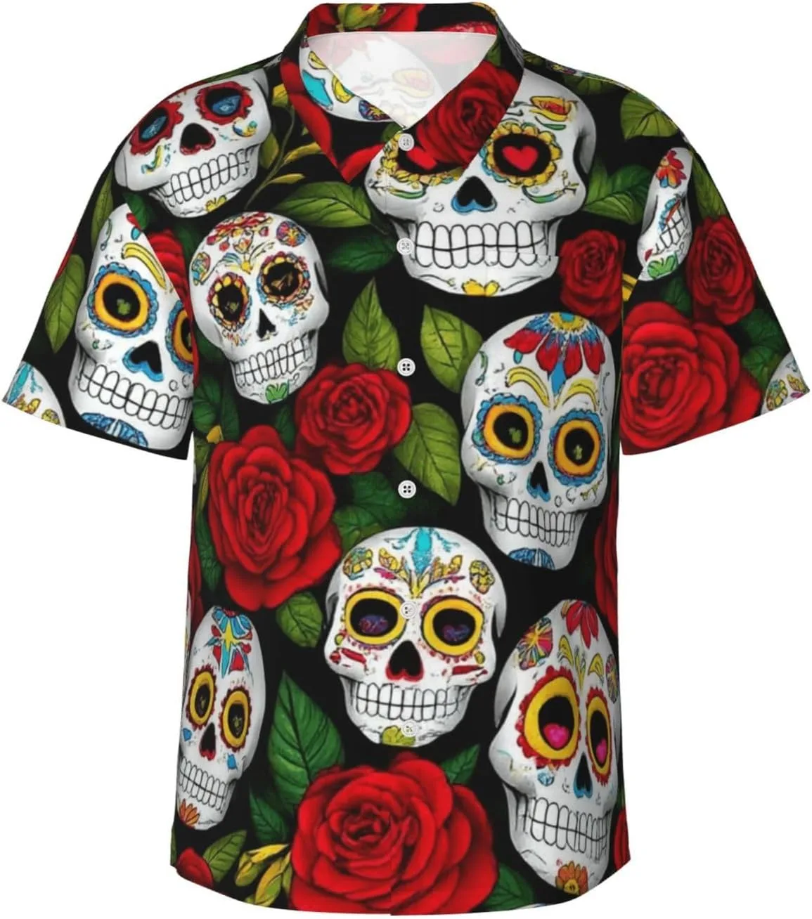 Мужская гавайская рубашка с коротким рукавом WOEZKEX
Мужская гавайская рубашка с коротким рукавом WOEZKEX