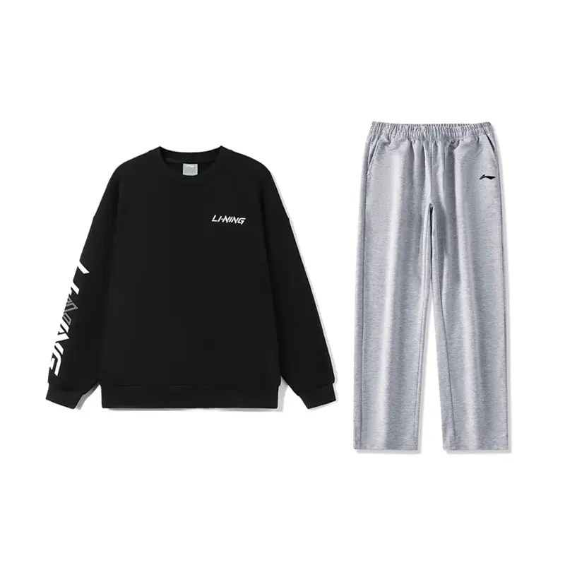 LINING Повседневная спортивная одежда унисекс Black+Light Heather Gray
LINING Повседневная спортивная одежда унисекс Black+Light Heather Gray