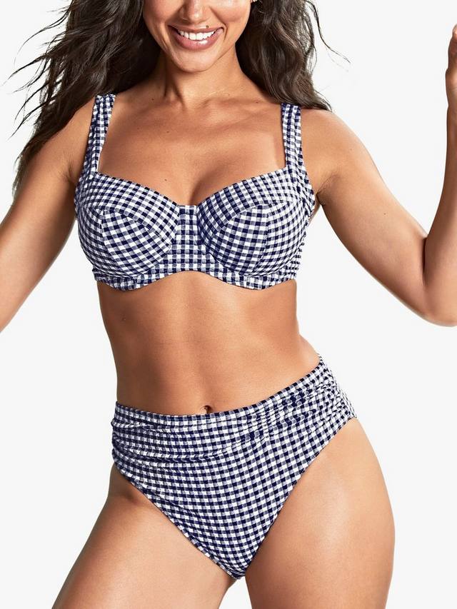 Топ бикини Swim Olivia Full Cup в клетку Gingham Panache, Navy/White
Топ бикини Swim Olivia Full Cup в клетку Gingham Panache, Navy/White