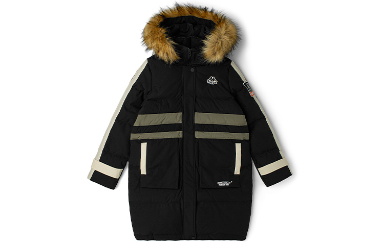 Каппа Женская Двухцветная Утепленная Куртка Средней Длины с Капюшоном, Черный-990
Каппа Женская Двухцветная Утепленная Куртка Средней Длины с Капюшоном, Черный-990