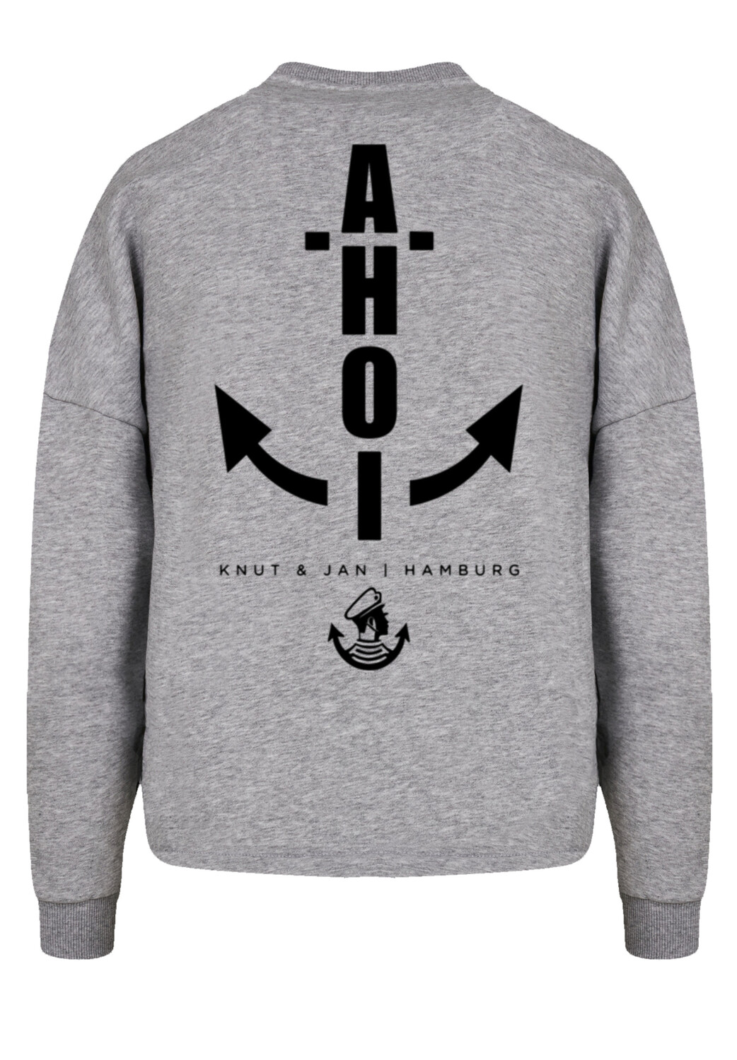 Спортивная толстовка F4NT4STIC Oversize Ahoi Anker Knut & Jan Hamburg, цвет grau meliert
Спортивная толстовка F4NT4STIC Oversize Ahoi Anker Knut & Jan Hamburg, цвет grau meliert