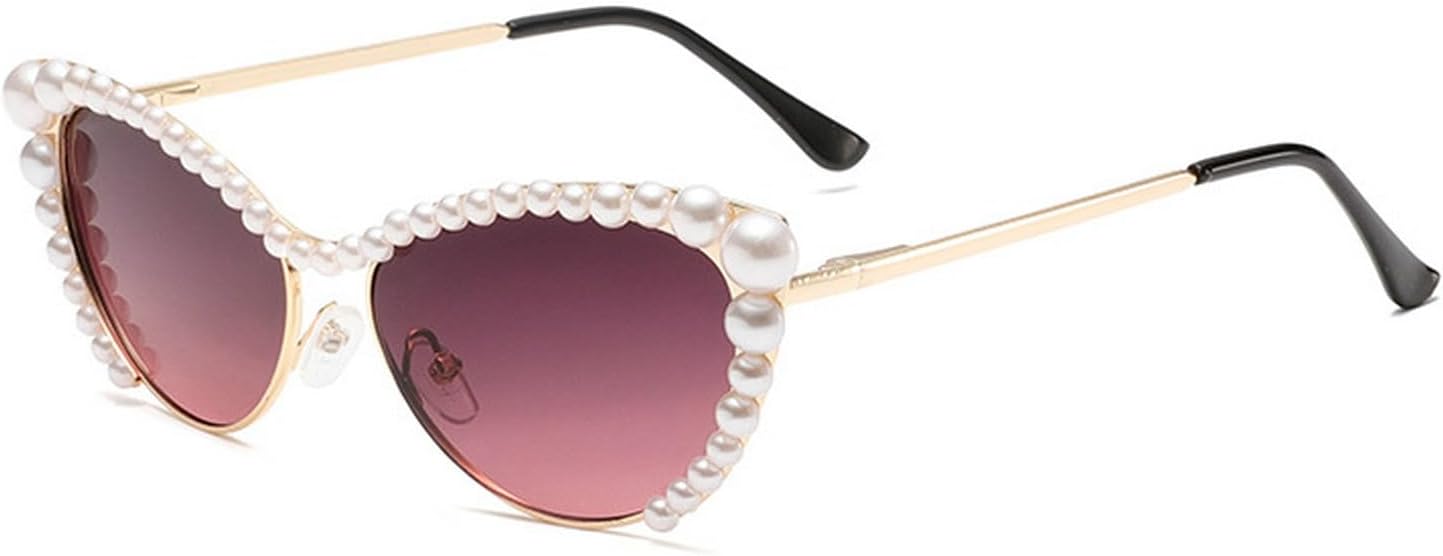 Laureles Сексуальные жемчужные солнцезащитные очки «кошачий глаз» в стиле Y2K для женщин, модные солнцезащитные очки в металлической оправе для мужчин, панк-стиль, для активного отдыха и путешествий, L17, C5
Laureles Сексуальные жемчужные солнцезащитные очки «кошачий глаз» в стиле Y2K для женщин, модные солнцезащитные очки в металлической оправе для мужчин, панк-стиль, для активного отдыха и путешествий, L17, C5