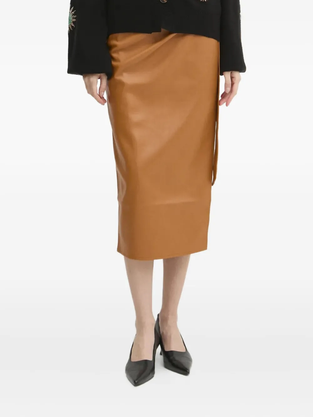 Юбка миди с запахом NEVER FULLY DRESSED, коричневый
Юбка миди с запахом NEVER FULLY DRESSED, коричневый