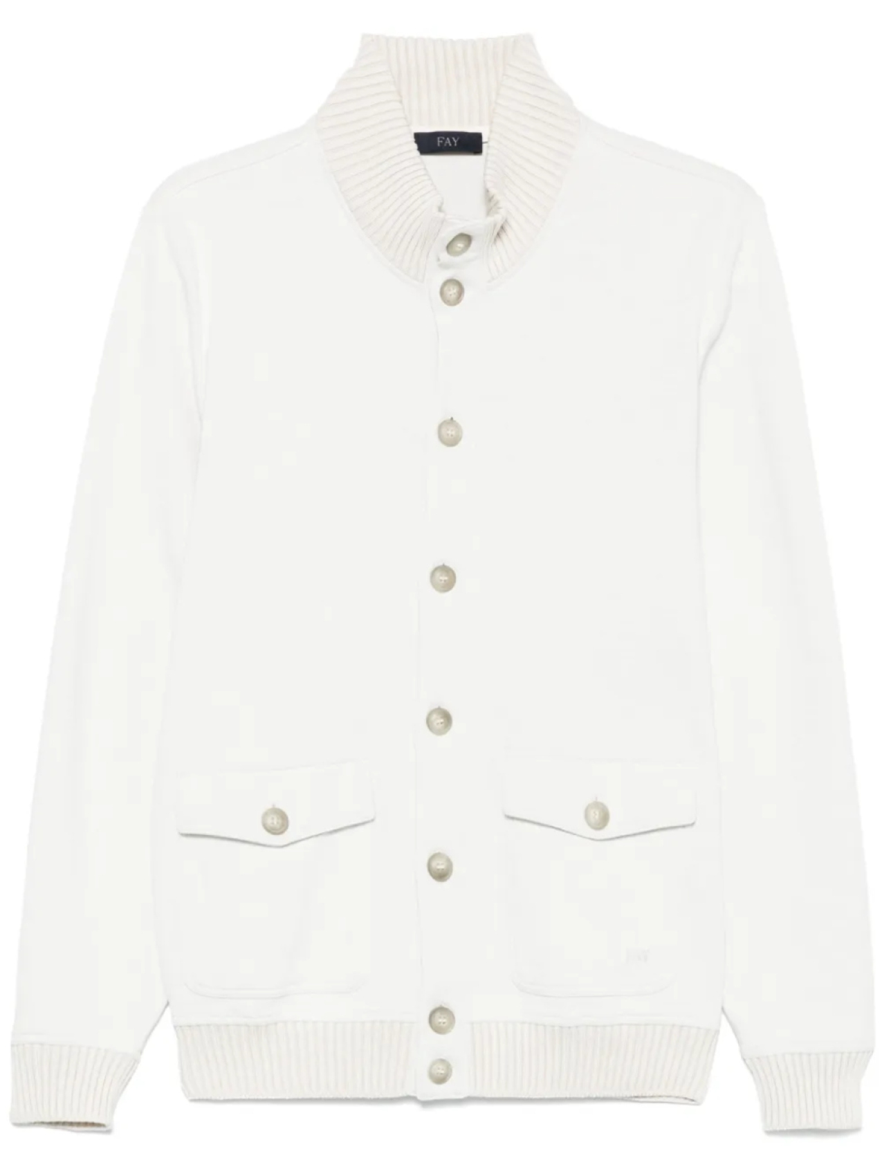 Куртка-бомбер Fay из джерси, нейтральный 
Куртка-бомбер Fay из джерси, нейтральный